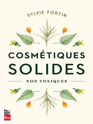 cover image of Cosmétiques solides non toxiques